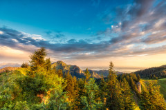 Blick auf Hochgern