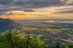 Abenlicht auf Grassau